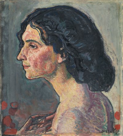 Portrait of Giulia Leonardi by Ferdinand Hodler